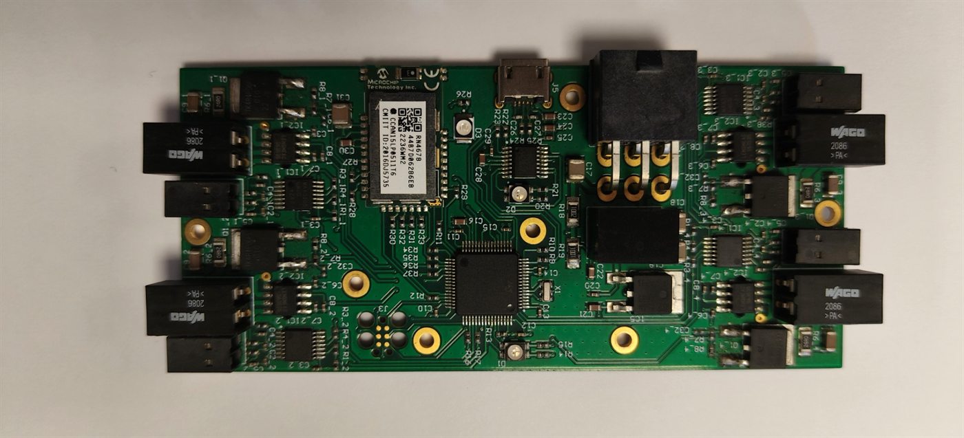 Carte électronique STM32 conçue en interne