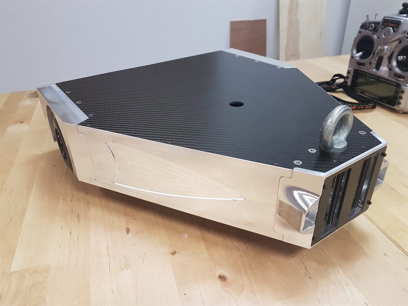 Pièce usinée sur centre 5 axes
